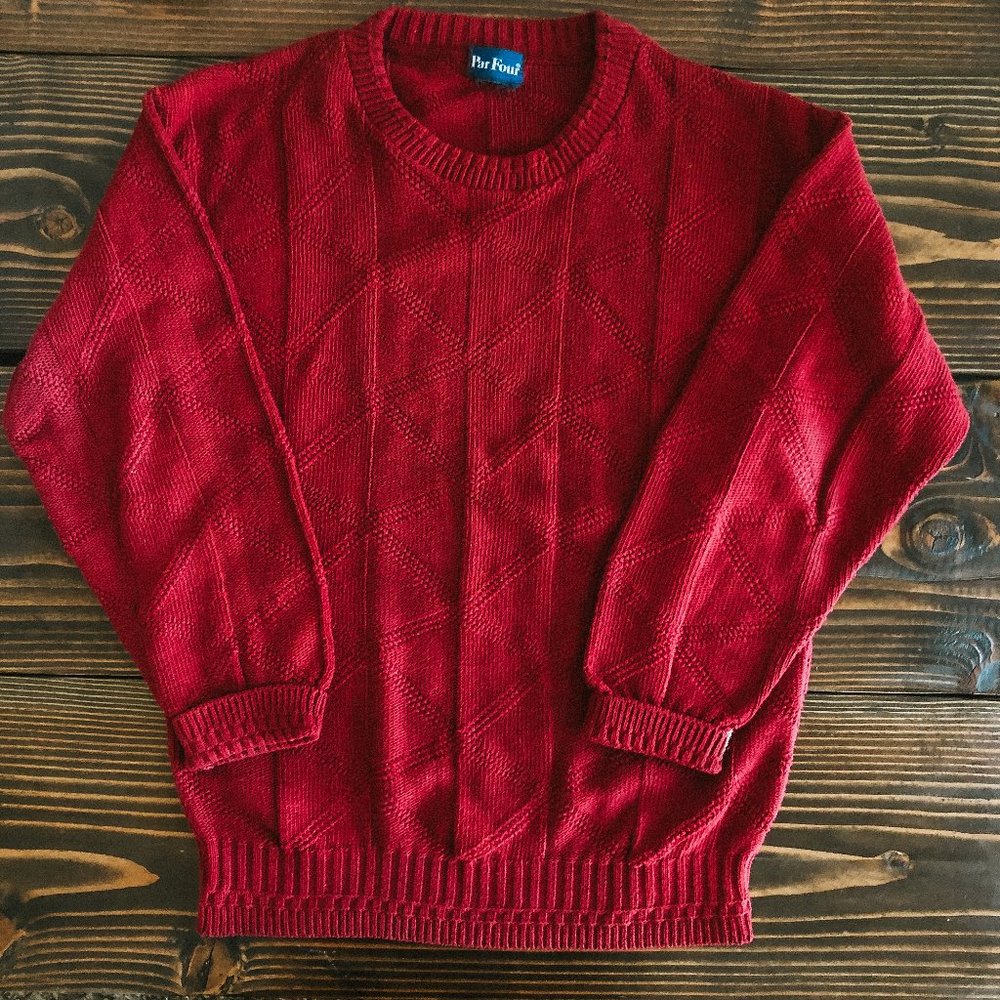 PAR FOUR GRANDPA VINTAGE SWEATER SIZE M/L